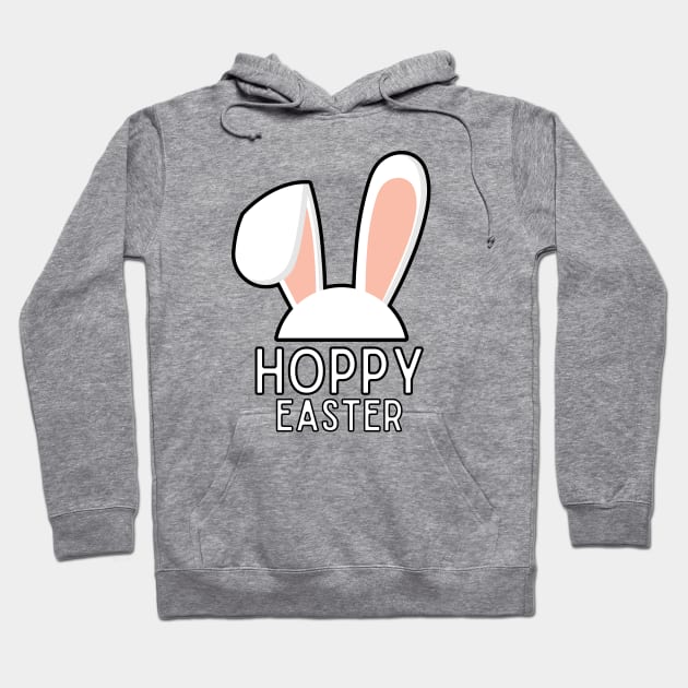 Hoppy Easter Bunny Ears Hoodie by Mey Designs